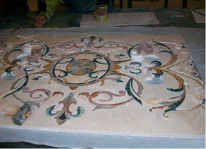 艺术与奢华的协奏 顶级豪宅中惊艳眼球的大理石水刀拼花