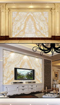 大理石纹背景墙 打造高端大气的家居艺术空间