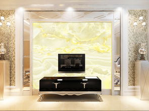 云石入画，雅韵天成——罗马柱大理石云石纹路电视背景装饰画《云中歌》赏析