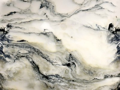 高清大理石水墨画山水电视背景墙 自然纹理与现代美学的诗意融合