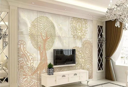 天然大理石背景墙 点亮家居空间的奢华与艺术