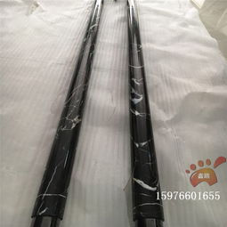 酒店大门黑金不锈钢大理石拉手产品实物效果图